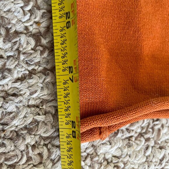 Athleta Pants Alicia Keys Womens XS Orange Intention Wide Leg Pull On *READ* - Picture 11 of 14